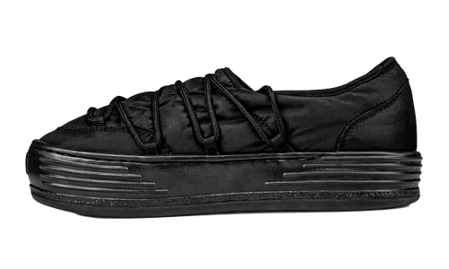 Snow Puffed Sneakers "Black" PMIA082S23FAB0011010