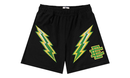 EE BASIC SHORT "SS24 - Black/Green Bolt" EE692
