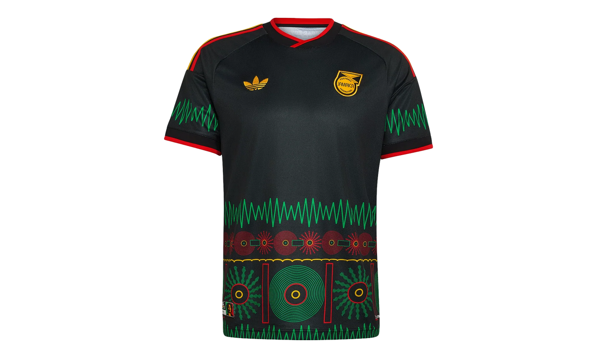 Football Jamaica 26 x Bob Marley Away Jersey "Black" KD0957