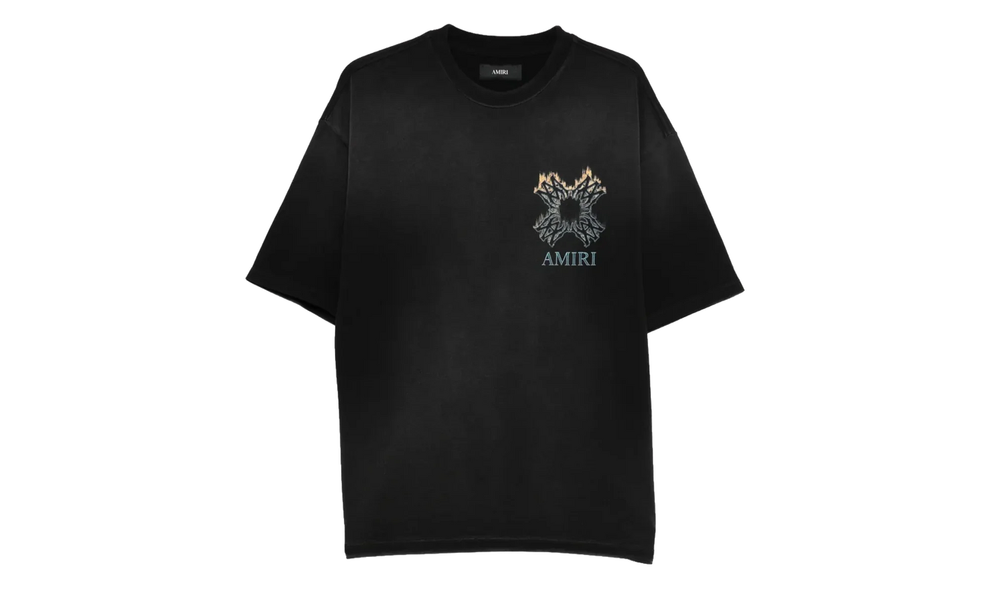 MA Quad Flames Tee "Black" AMTOJR1112 001