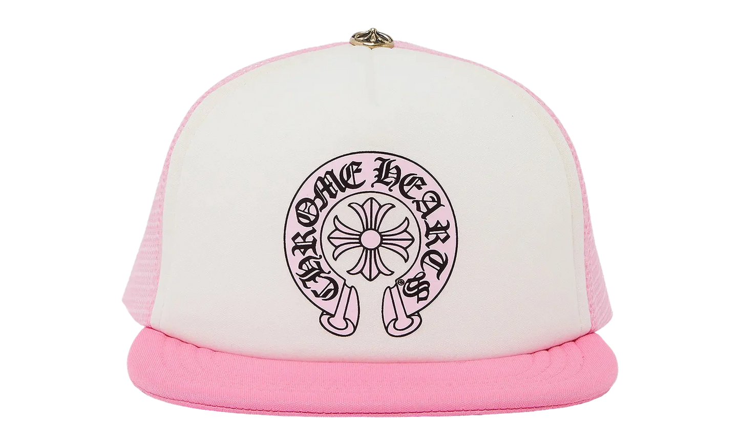 Matty Boy Sex Records Horse Shoe Trucker Hat "White / Pink" CHRM0720