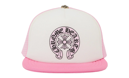 Matty Boy Sex Records Horse Shoe Trucker Hat "White / Pink" CHRM0720