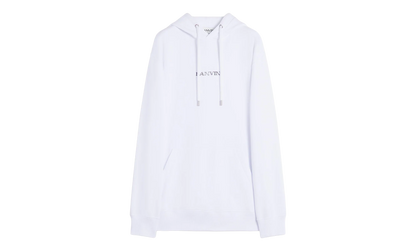 EMBROIDERED OVERSIZED HOODIE "OPTIC WHITE" RU HO0009 J110 P24 01