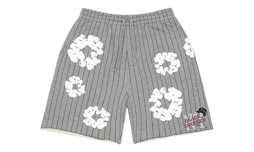 Pinstripe Wreath Sweatshorts "Grey" DT537