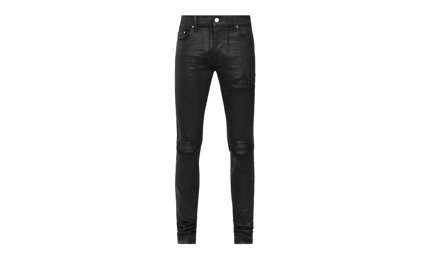 WAXED MX1 JEAN "Black Wax" AMDNSY1113 002