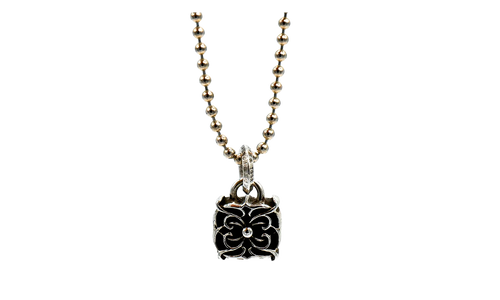 Butterfly Pendant and Ball Chain "Silver" CHRM0734