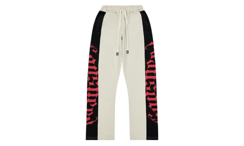 Courtside Sweatpants "Bone / Black / Red" GS070