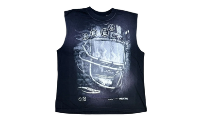 Helmet Sleeveless T-Shirt "Black" HSR187
