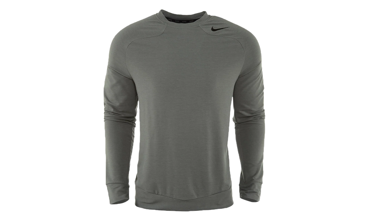 Dri-fit Touch Fleece Long Sleeve T-Shirt "Tumbled Grey / Black" 645072 054