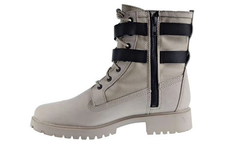 Jayne Double Buckle Boot WMNS "Light Taupe Nubuck" TB0A24QG K51