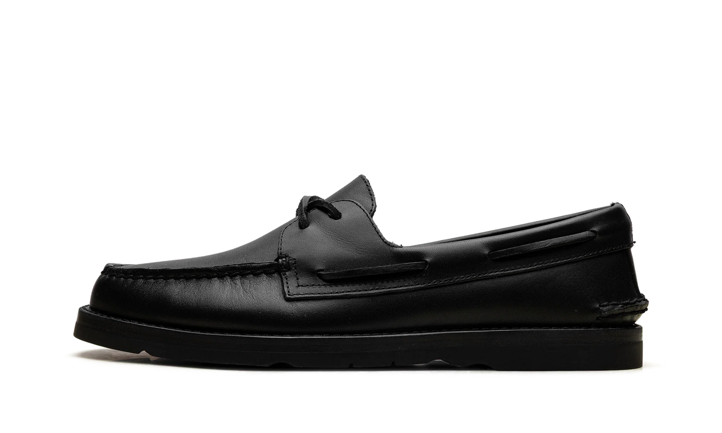 Vachetta Leather Boat Shoe "Todd Snyder Black" 17185745
