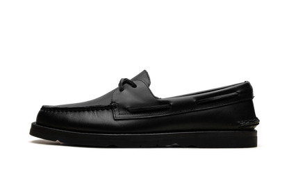 Vachetta Leather Boat Shoe "Todd Snyder Black" 17185745