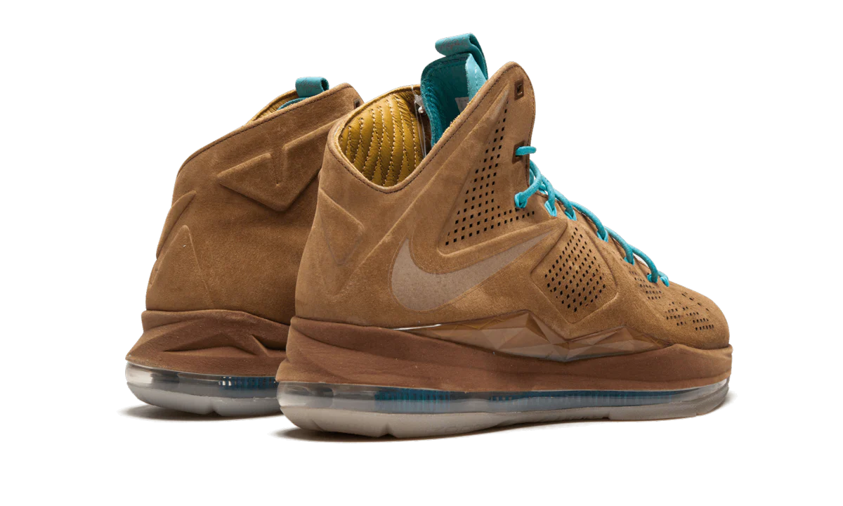 Lebron 10 EXT QS "Brown Suede" 607078 200