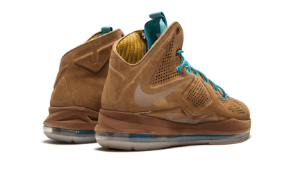 Lebron 10 EXT QS "Brown Suede" 607078 200