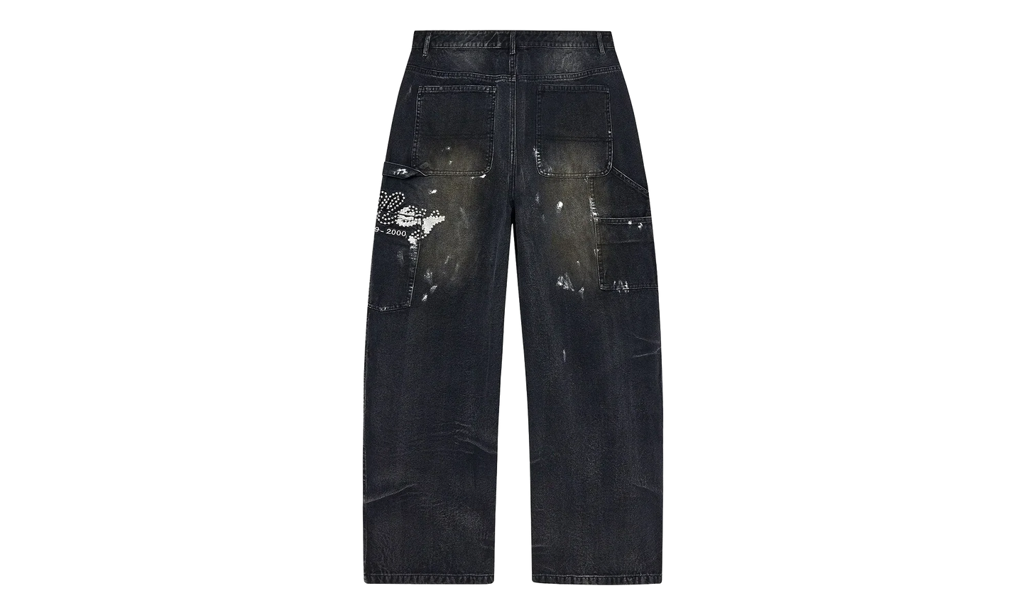 Daily Work Pants "Painted / Black" 11451 10005VFDWPP PAIN