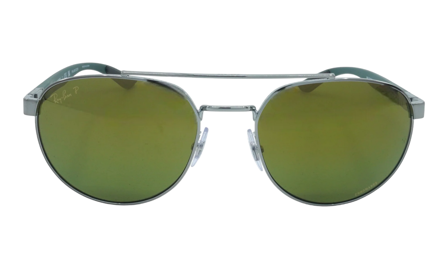 Irregular Polarized Sunglasses "GUNMETAL" RB3736CH-926960_56