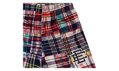 EE BASIC SHORT "Madras - Plaid/Grey EE" EE723