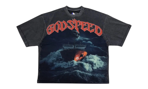 Sea Sick Tee "Grey Wash" KZF09QLY