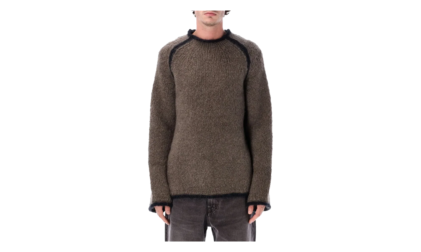 Rider Roundneck Sweater "Steel Mohair" M4253RS