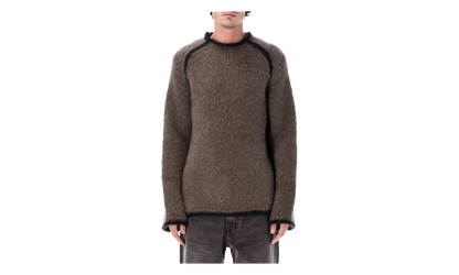Rider Roundneck Sweater "Steel Mohair" M4253RS