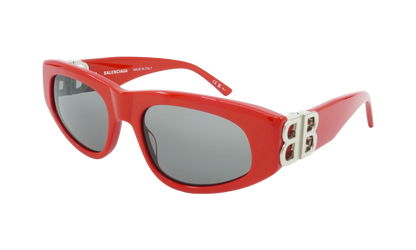 Cat Eye Frame Sunglasses WMNS "Red / Silver" BB0095S 016