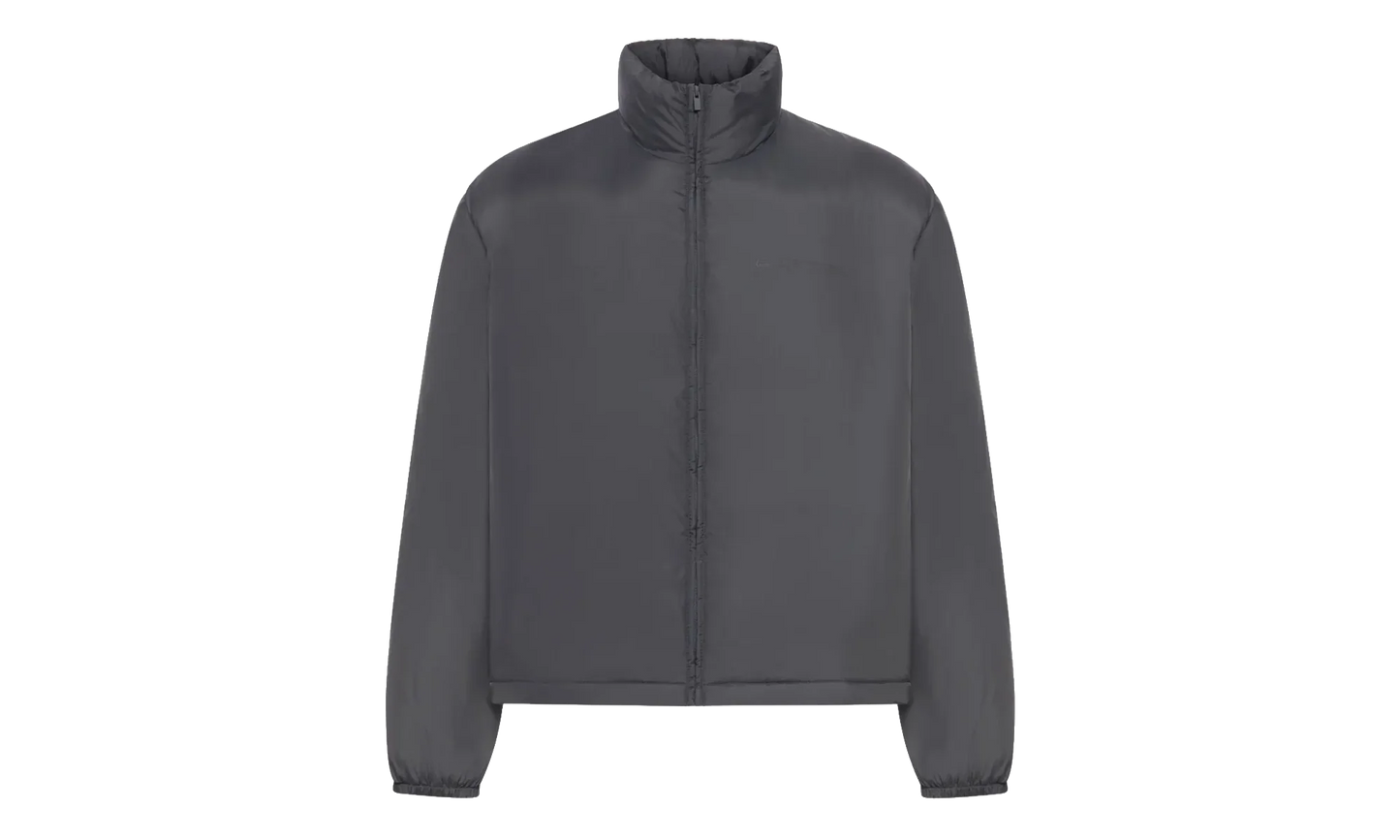 Ripstop Nylon Puffer Jacket "Iron Grey" 202HO258151F