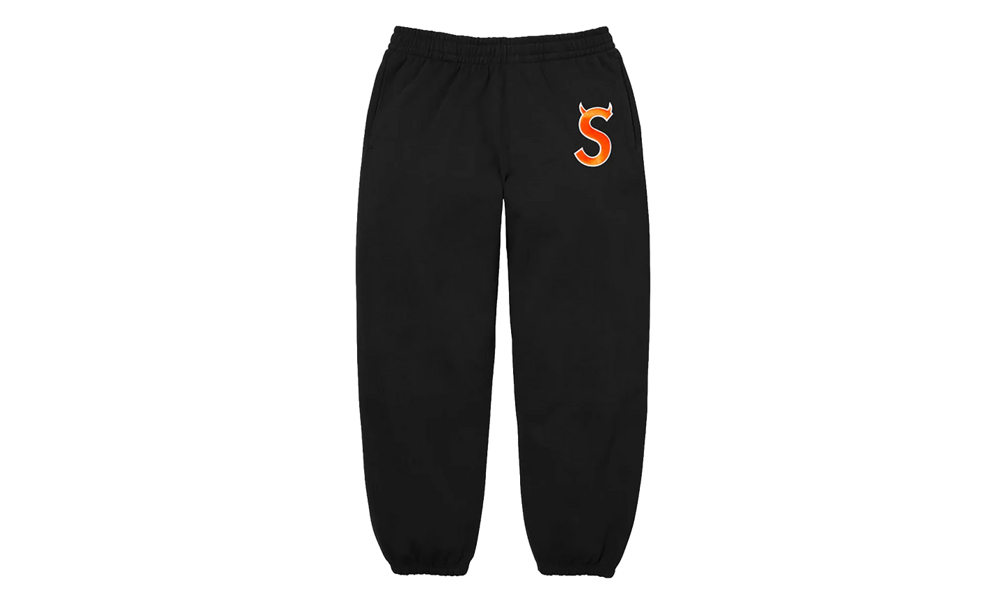 Devil S Logo Sweatpant "SS26 -Black" SU27320