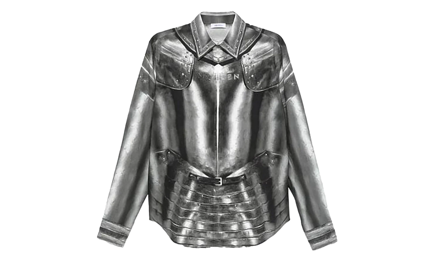 Armor Print Shirt "Steel" 839309QOABO1278