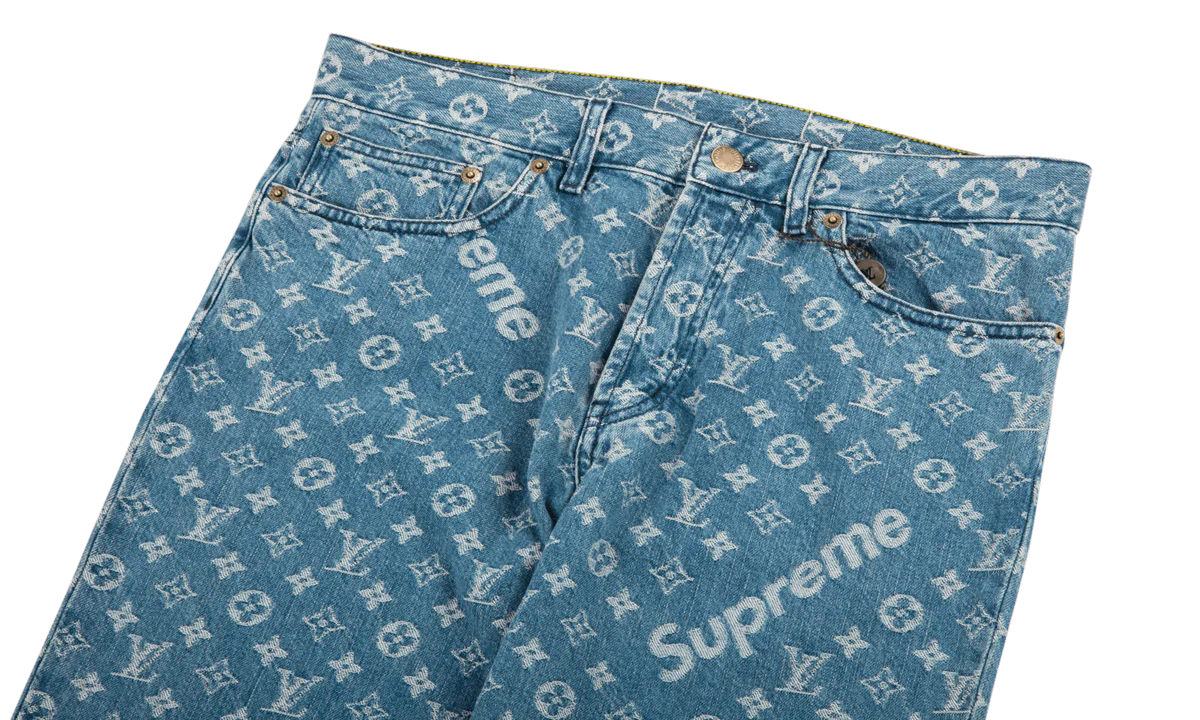 Monogram Regular Jeans "Louis Vuitton X Supreme" 1A3FA0
