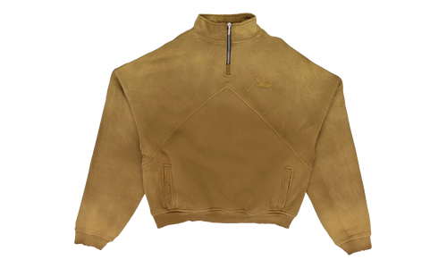 Script Logo Quarter Zip "Camel" RHPF23SW04120372