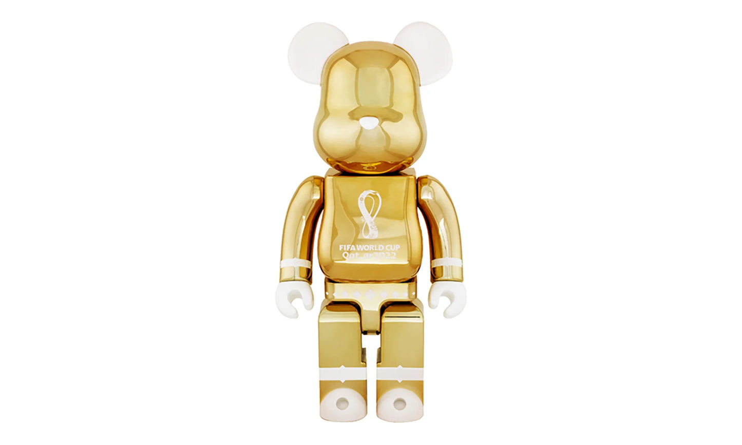 Bearbrick FIFA World Cup Qatar 2022 "Gold - 1000%" MEDI3038
