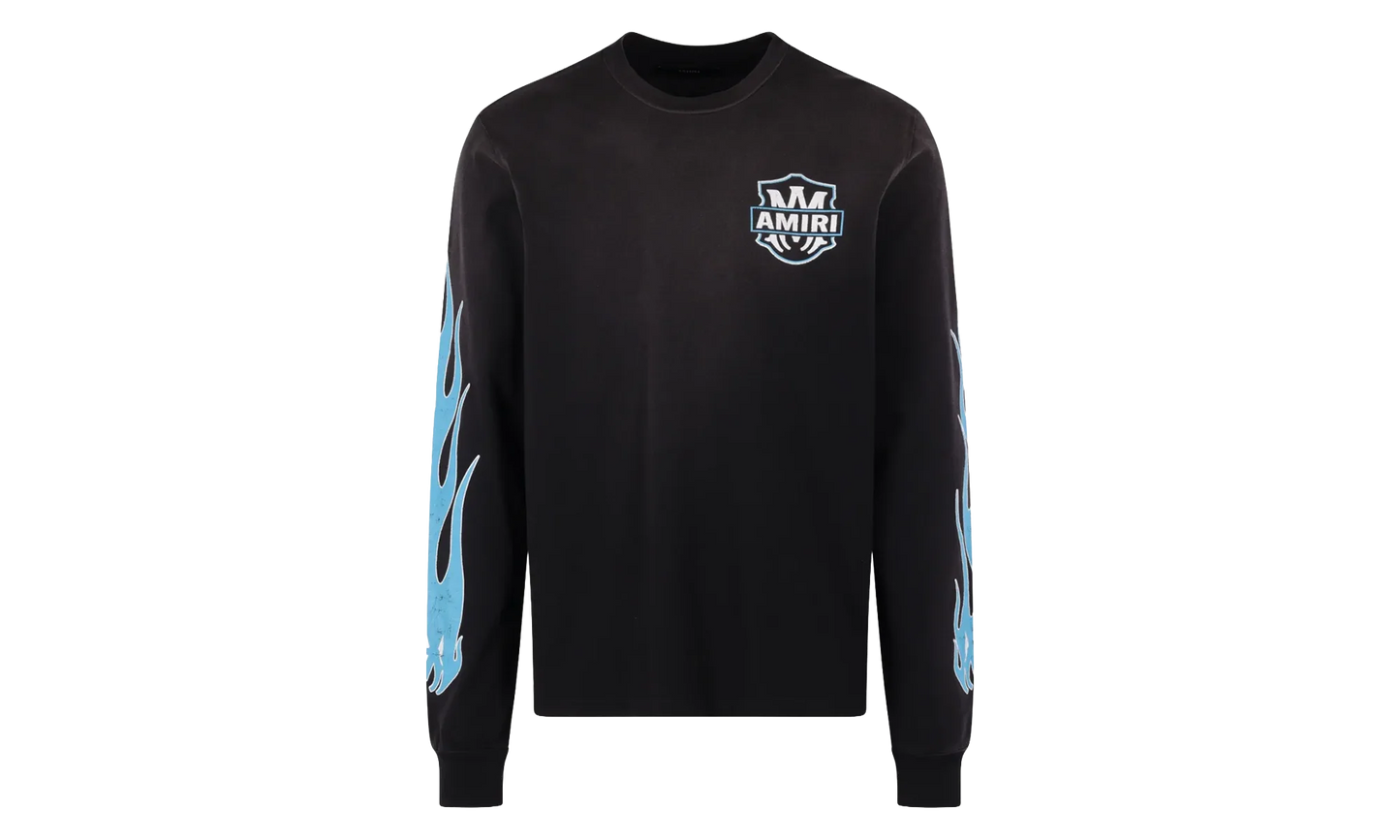 Eagle Flames Long-Sleeve Tee "Black" AMTOJR1038 001