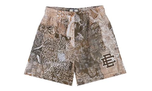 EE Basic Shorts "Brown Paisley" EE227