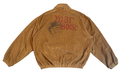 School Portrait Coach Bomber Jacket "Cotton Cord - Camel Fade Out" 261 MJK121P4 CORDCML
