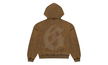 Studded OG Logo Hoodie "Brolive Wash" GS036