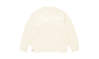 Angora Script Sweater "FW25 - Ivory" SU26811