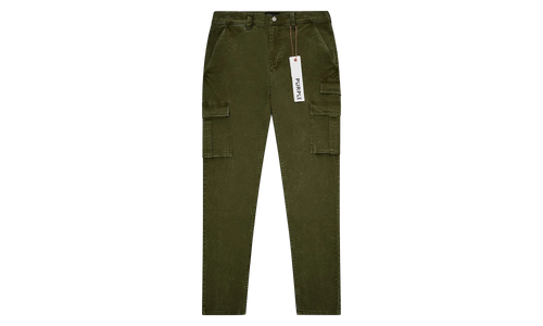 Brushed Twill Cargo Pant "Green" M5075 BTMI225