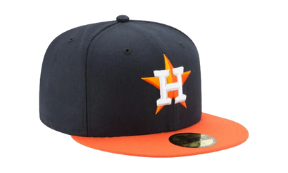 59FIFTY Houston Astros Road "Navy / Orange" 70360935