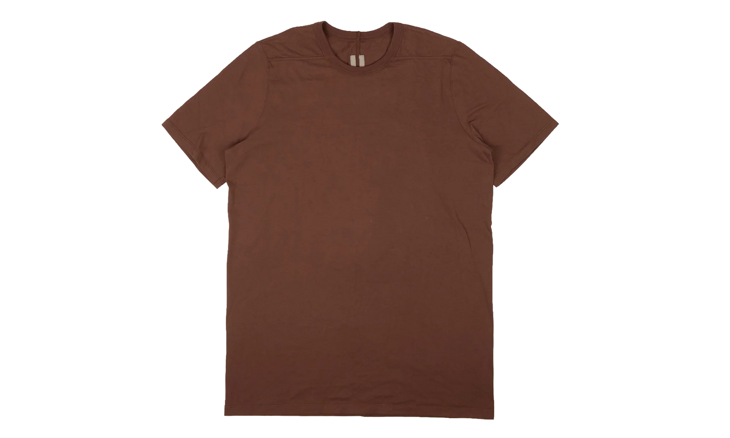 Throat Cotton Level Short Sleeve T-Shirt "Brown" TCLS001