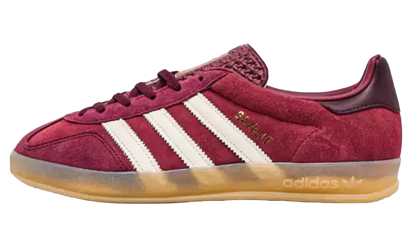 Gazelle Indoor WMNS "Shadow Red Off White" HQ2661