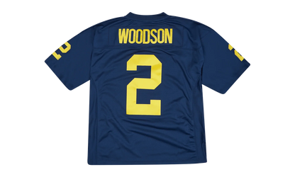NCAA Charles Woodson Dark Jersey "1997 Michigan - Navy" LGJY4472 UMI97CWONAVY