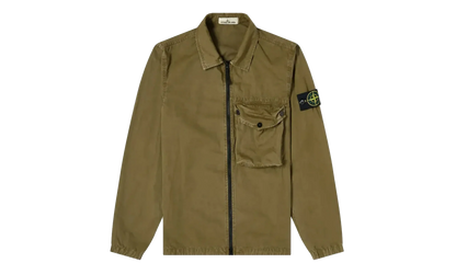 Zip Pocket Overshirt "Olive" 7415117WN V0158