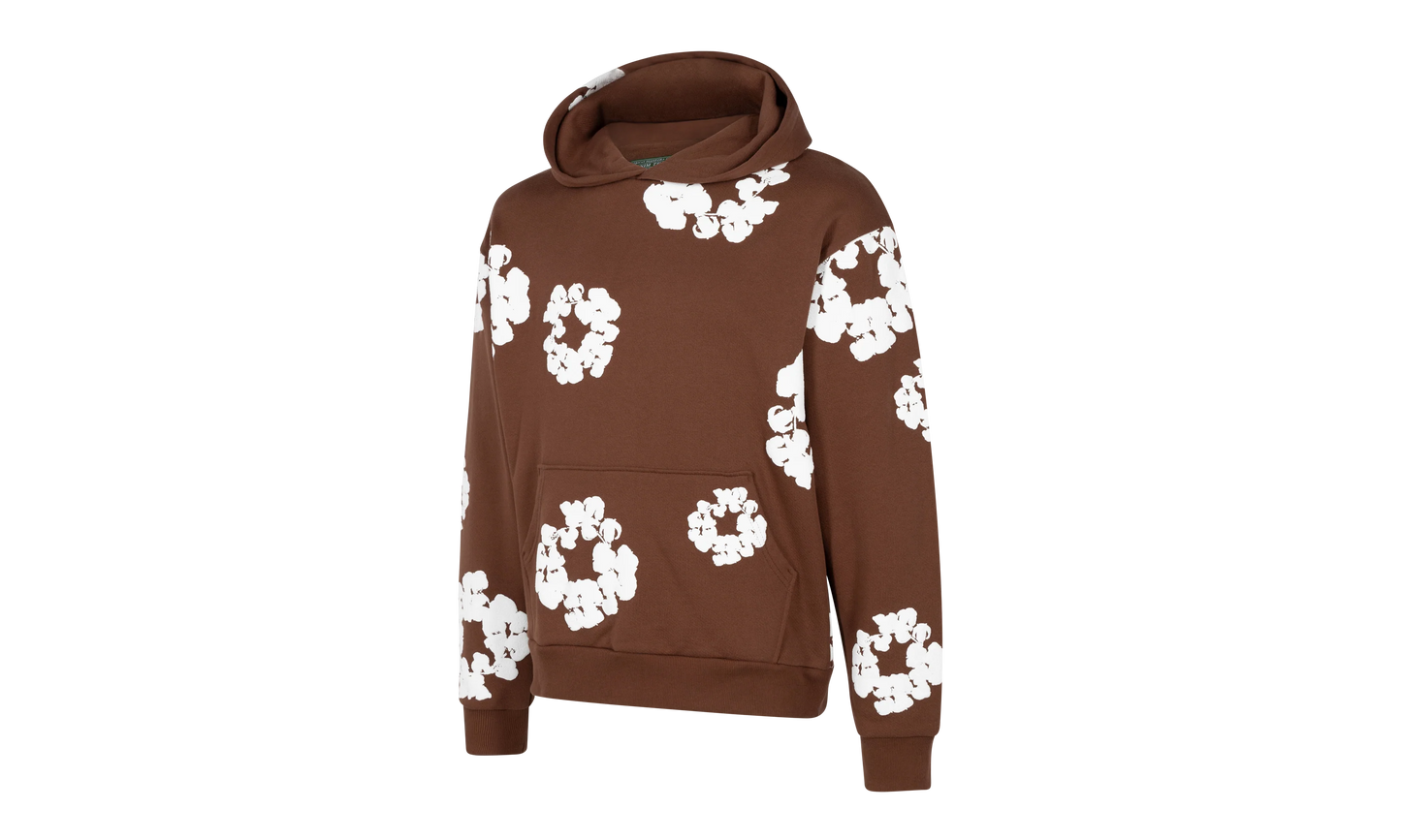 The Cotton Wreath Sweatshirt "Brown" DT08