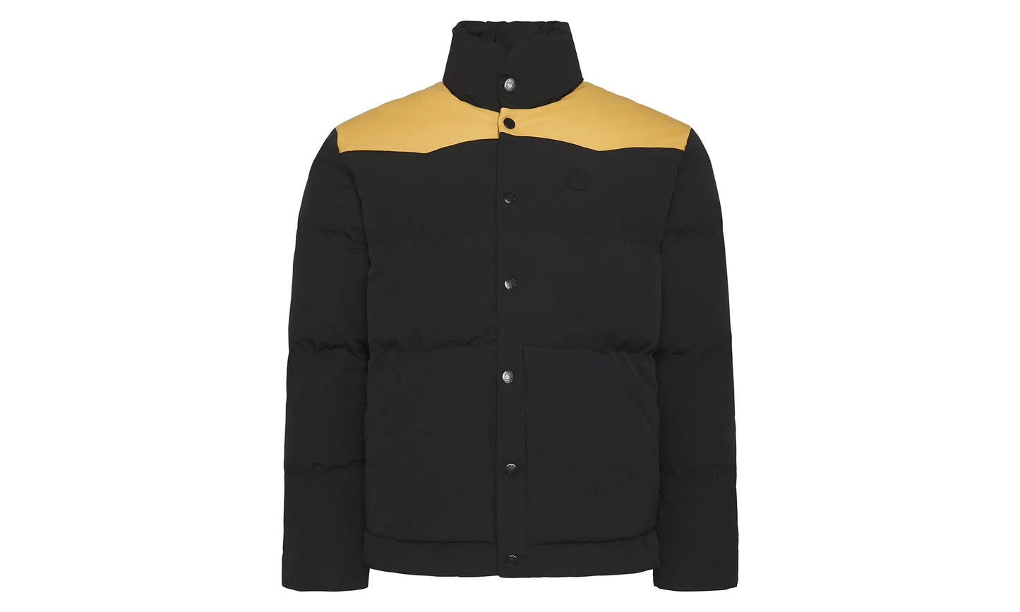 Lodge Puffer Jacket "Black / Yellow" 841-8404