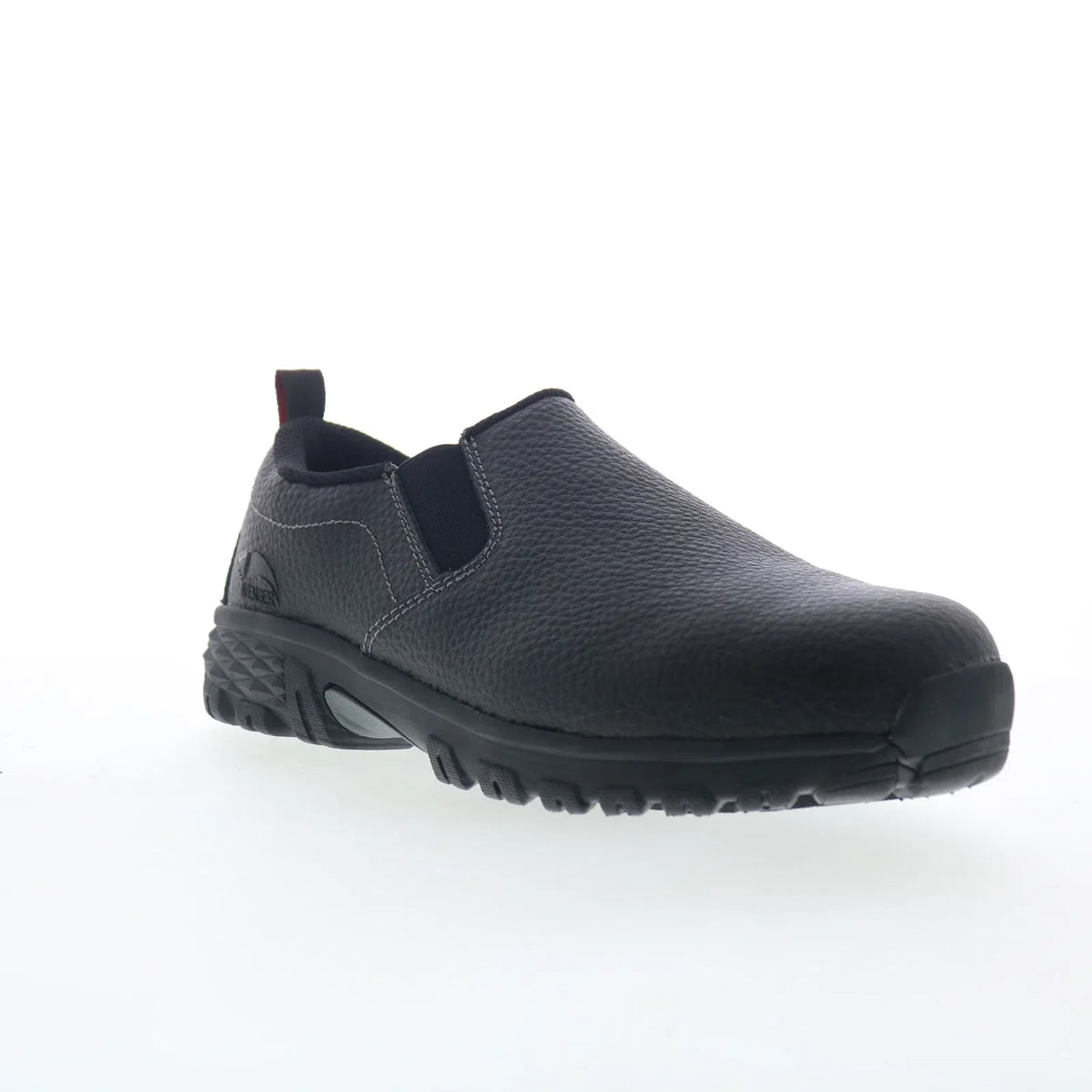 Avenger Flight Slip-On Alloy Toe A7001 Mens Black Work & Safety Shoes