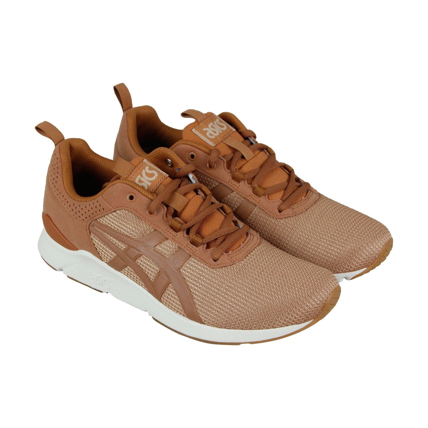 Asics Gel Lyte Runner H839N-2121 Mens Tan Brown Canvas Lifestyle Sneakers Shoes
