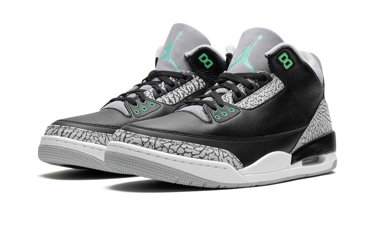 3 Retro "Green Glow" CT8532 031