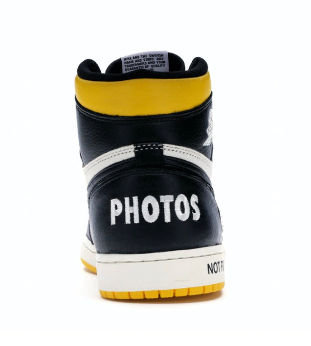 1 Retro High Not for Resale Varsity Maize