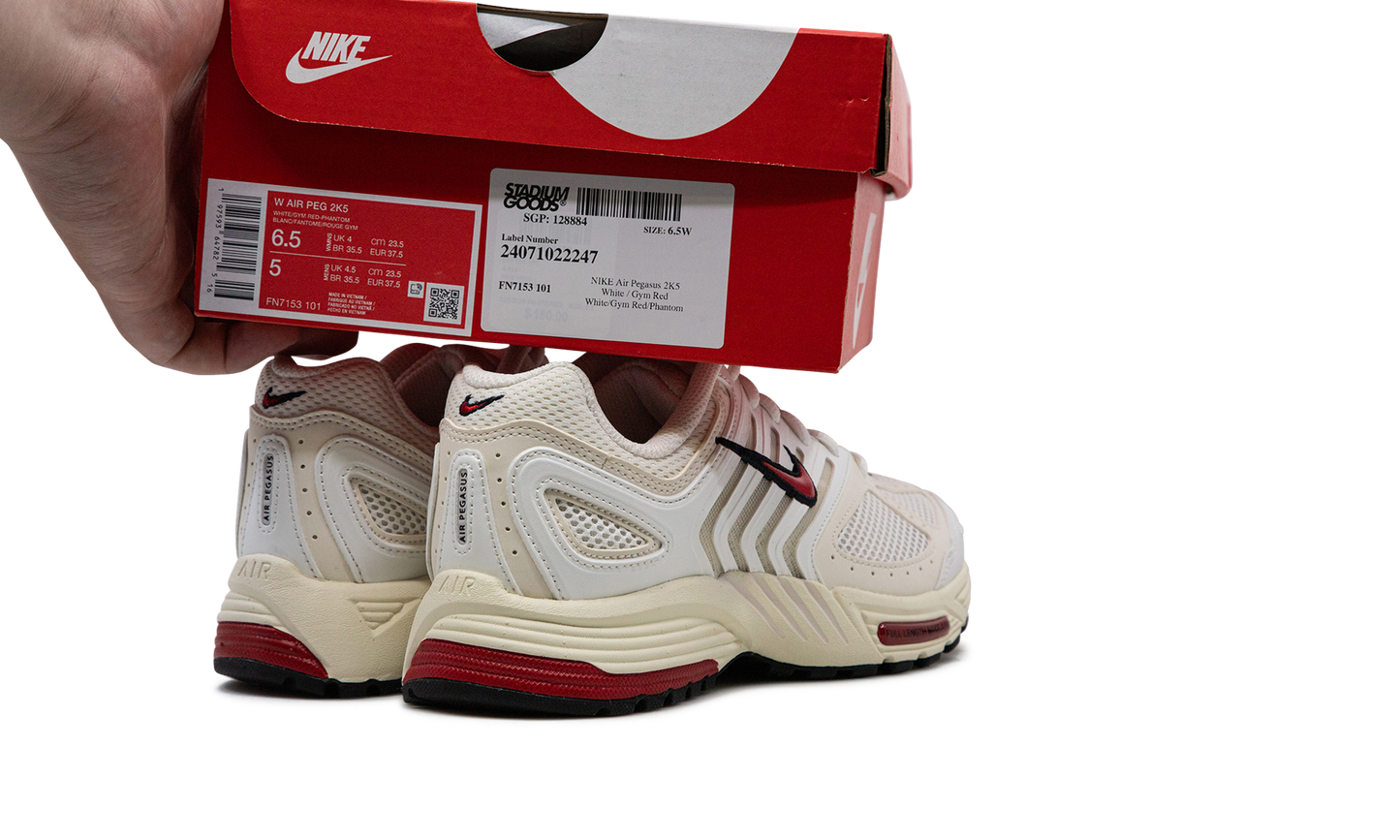 Air Pegasus 2K5 WMNS"White/ Gym Red" FN7153 101