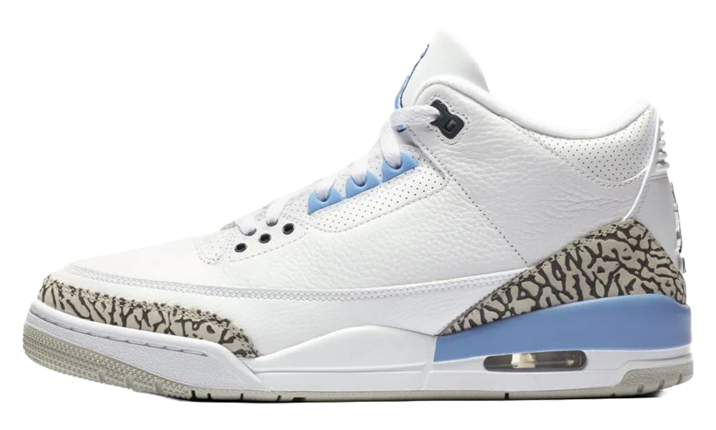 3 "UNC Tarheels PE" AJ3 838936
